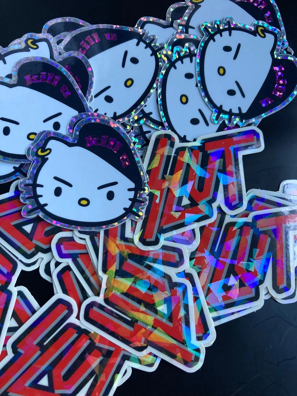 5 ASSORTED STICKERS