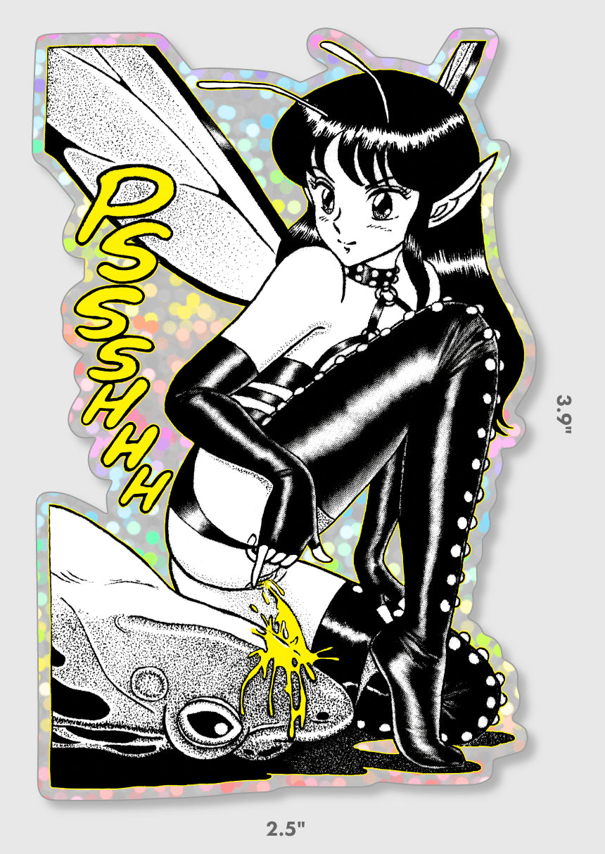 BONDAGE FAIRIES - FROG - STICKER