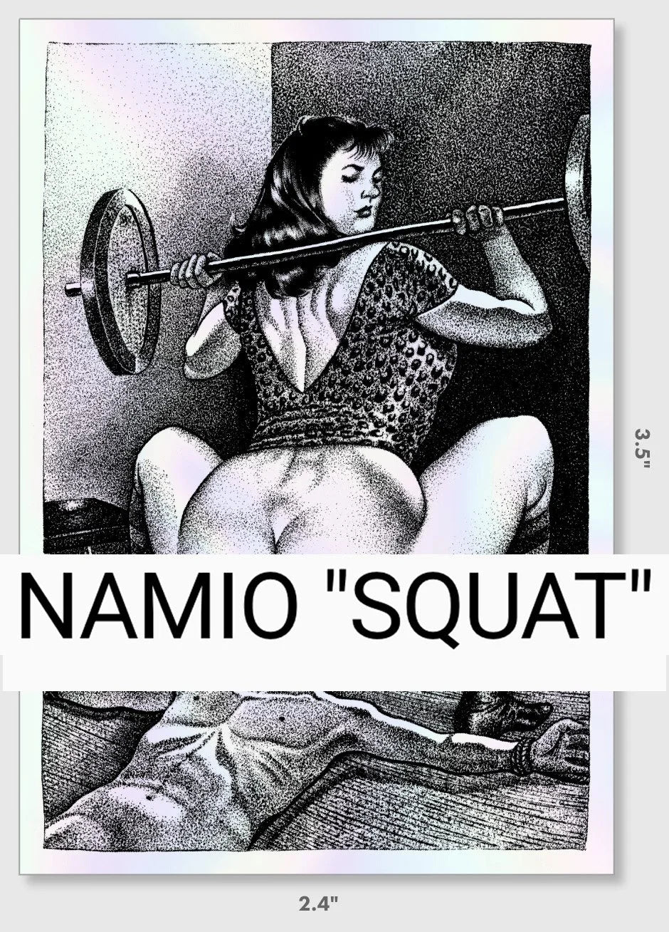 NAMIO "SQUAT" - STICKER