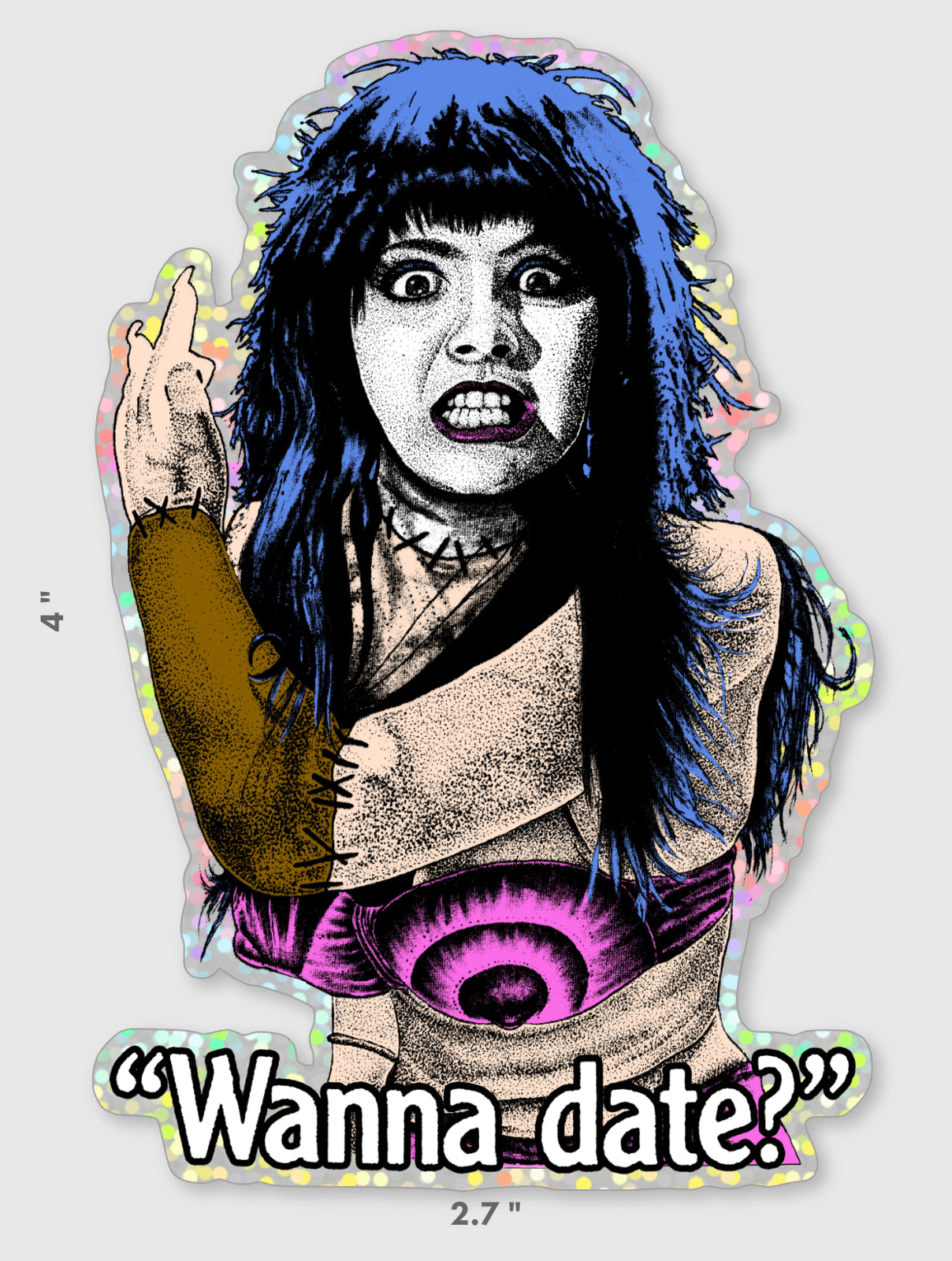 FRANKENHOOKER - STICKER
