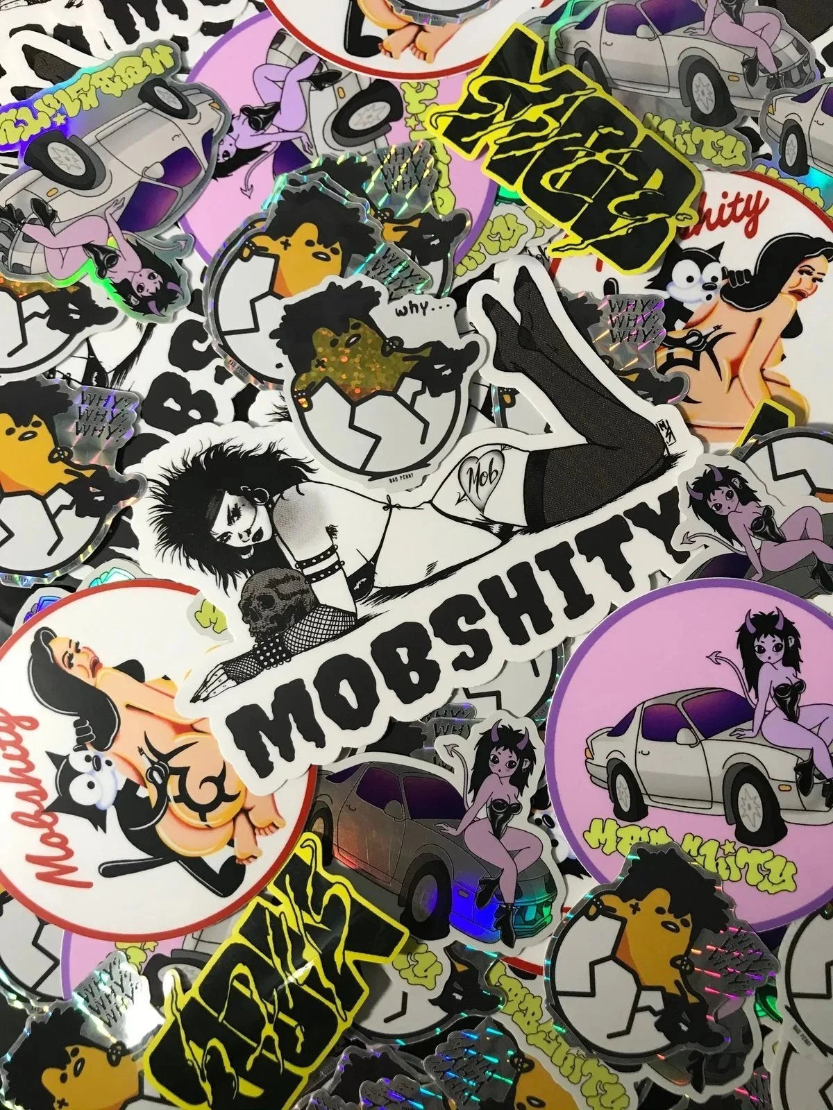 5 ASSORTED STICKERS