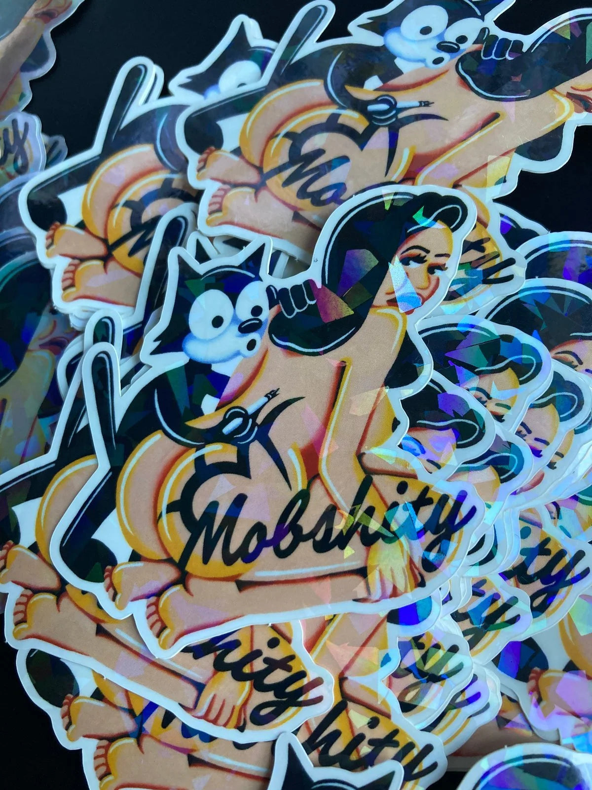 5 ASSORTED STICKERS