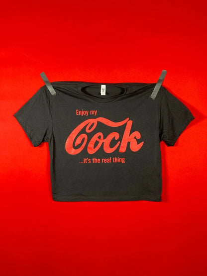 ENJOY MY COCK - CROP