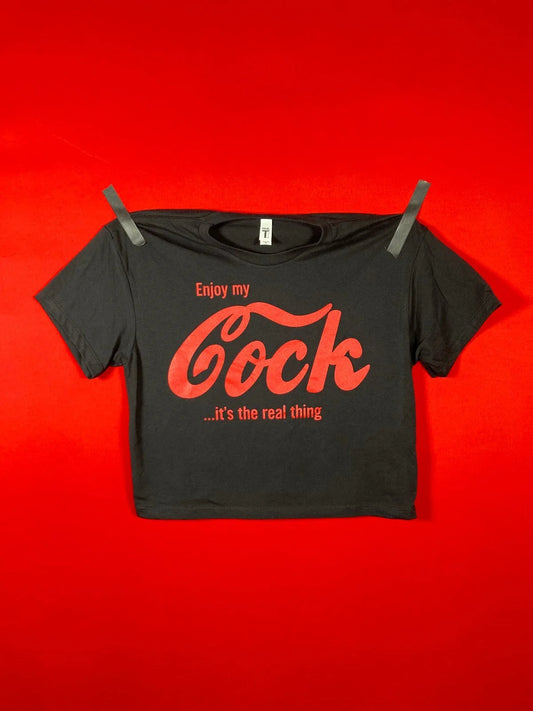 ENJOY MY COCK - CROP