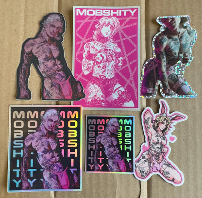 5 ASSORTED STICKERS
