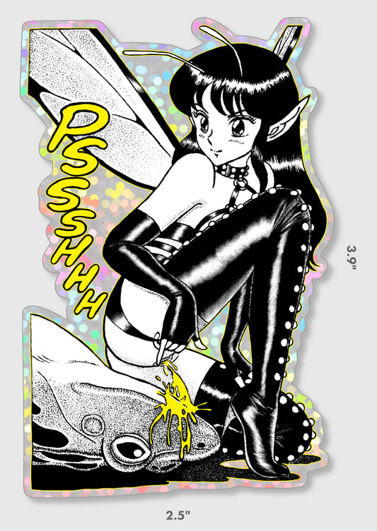 BONDAGE FAIRIES - FROG - STICKER
