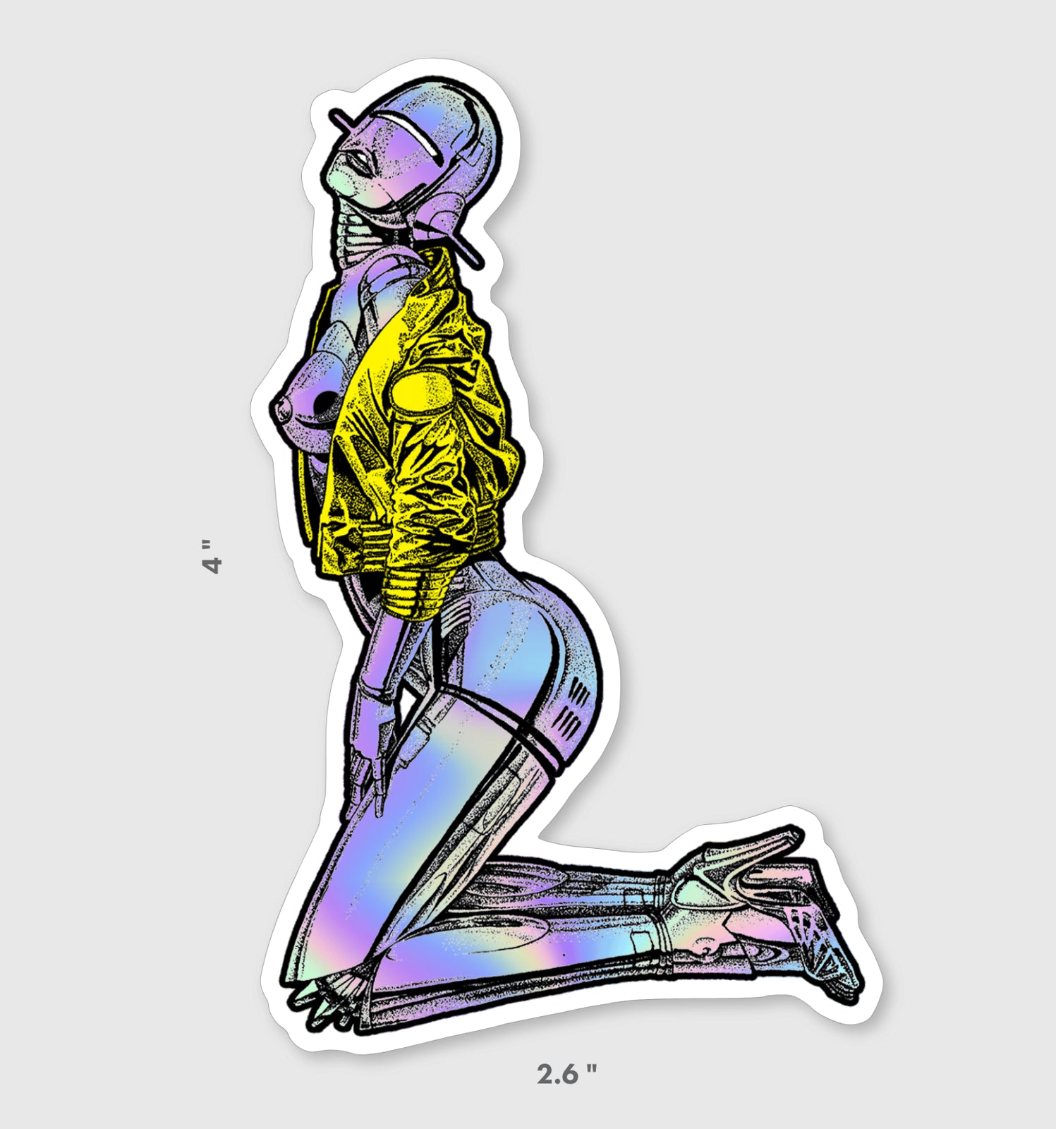 SEXY ROBOT - STICKER