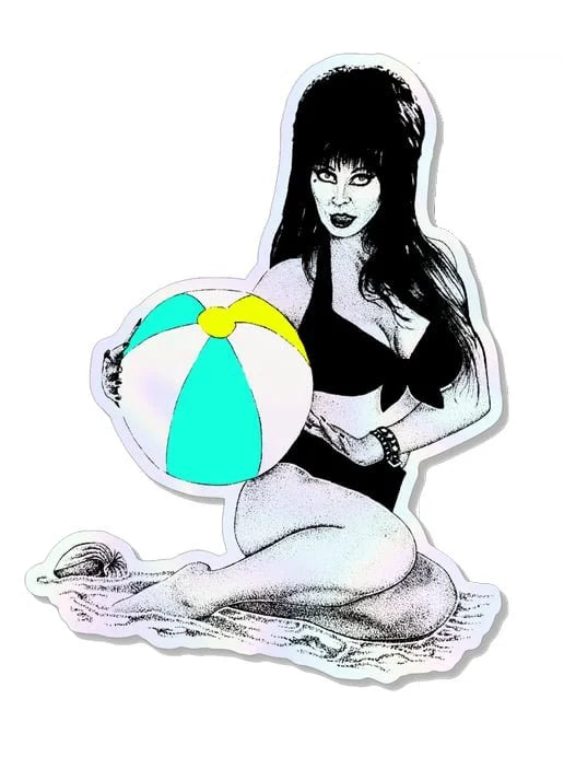 ELVIRA - BEACH STICKER