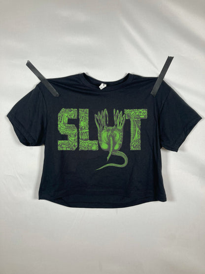 ALIENSLUT - CROP / BLACK