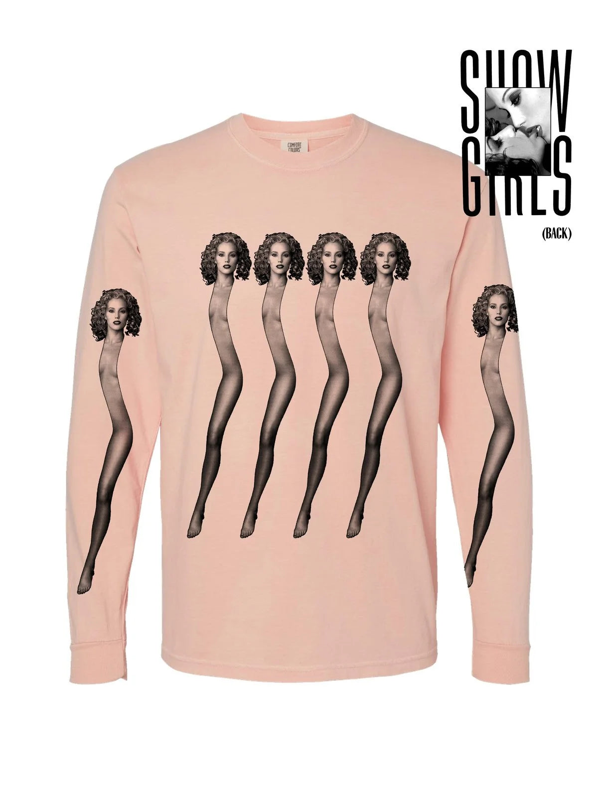 LIMITED! SHOWGIRLS - ALL LEG PEACHY