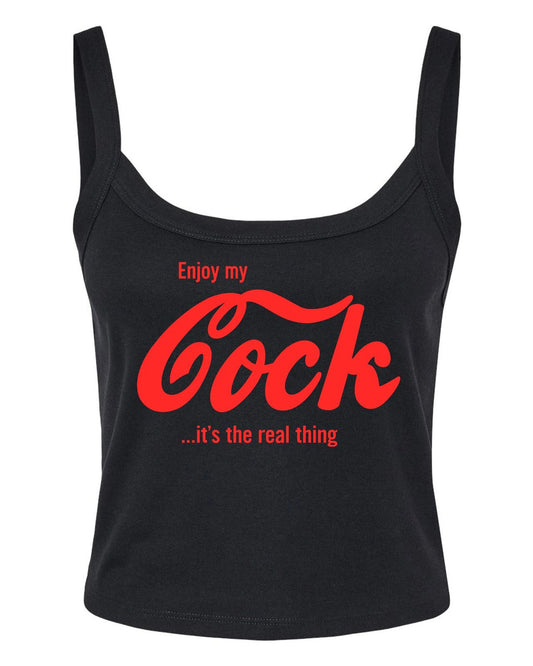ENJOY MY COCK - TANK