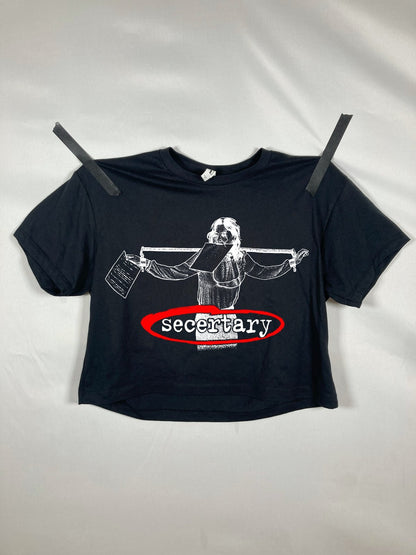 SECRETARY - CROP - BLACK
