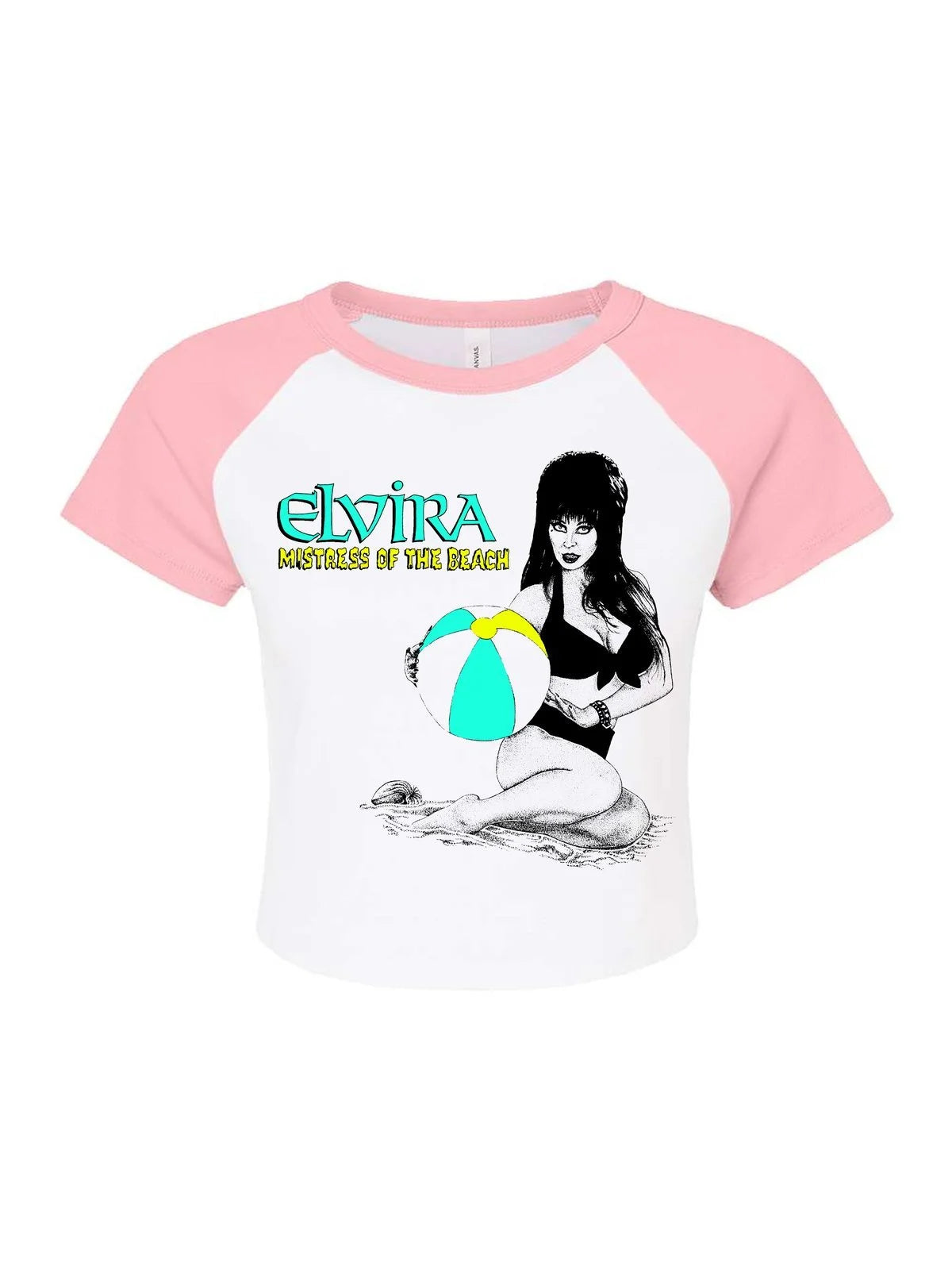 ELVIRA - BEACH - BABY TEE - PINK