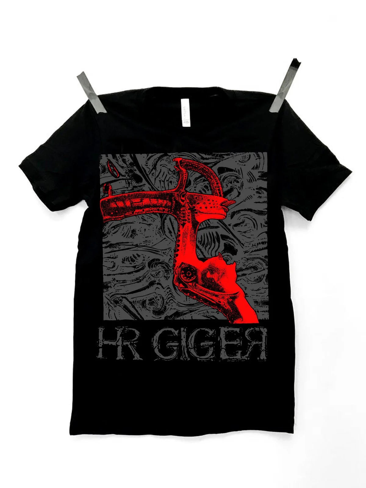 HR GIGER - MIC STAND - SHORT SLEEVE