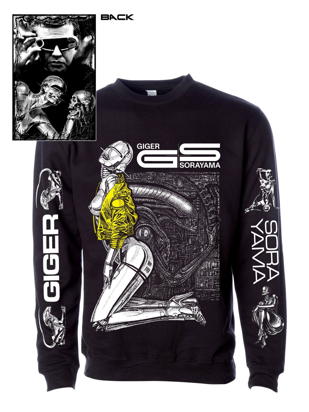 XL - GIGER / SORAYAMA - SWEATSHIRT