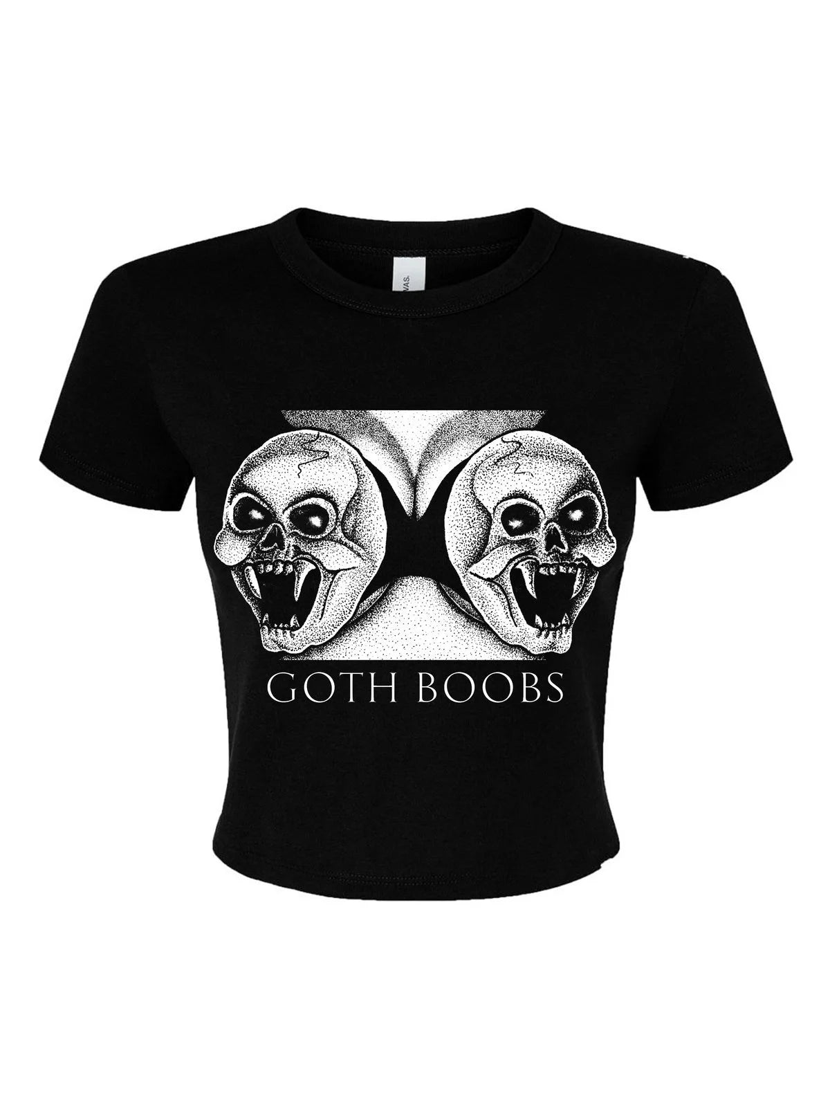 GOTH BOOBS - BABY TEE