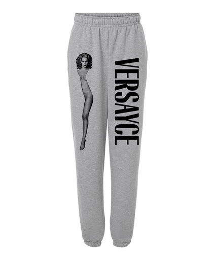 LIMITED! VERSAYCE - FADED BLACK SWEATPANTS *PRE-ORDER*