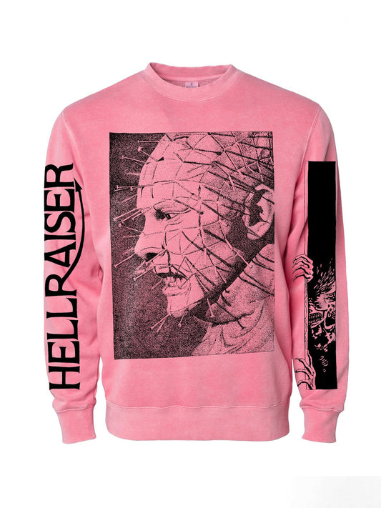 LIMITED! HELLRAISER - PINK CREWNECK