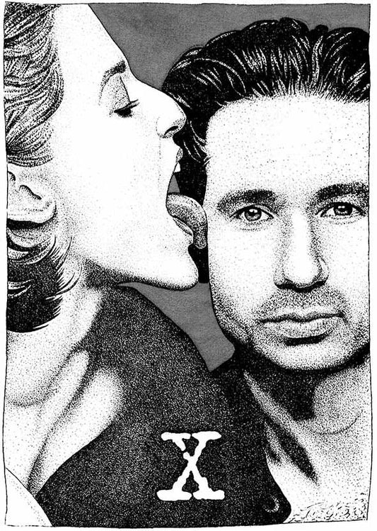X-FILES - LICK - POSTER