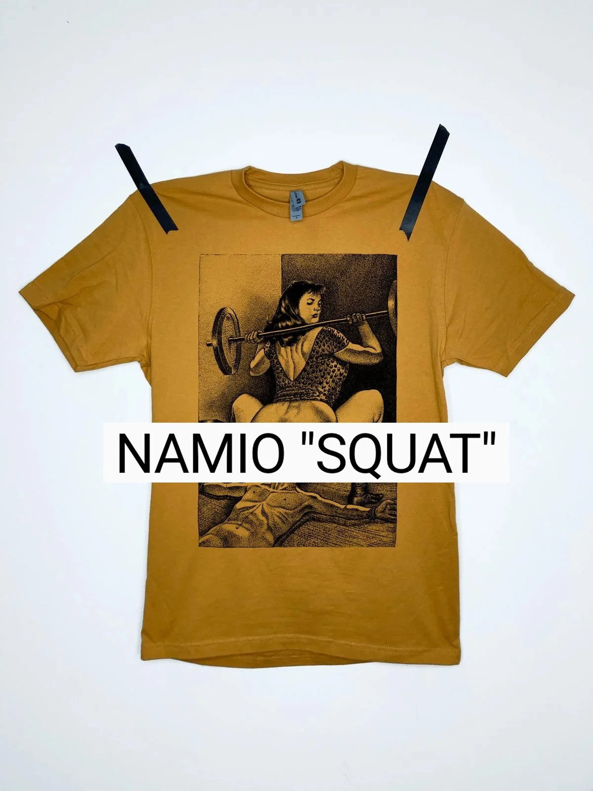 RESTOCK! NAMIO "SQUAT" - GOLD