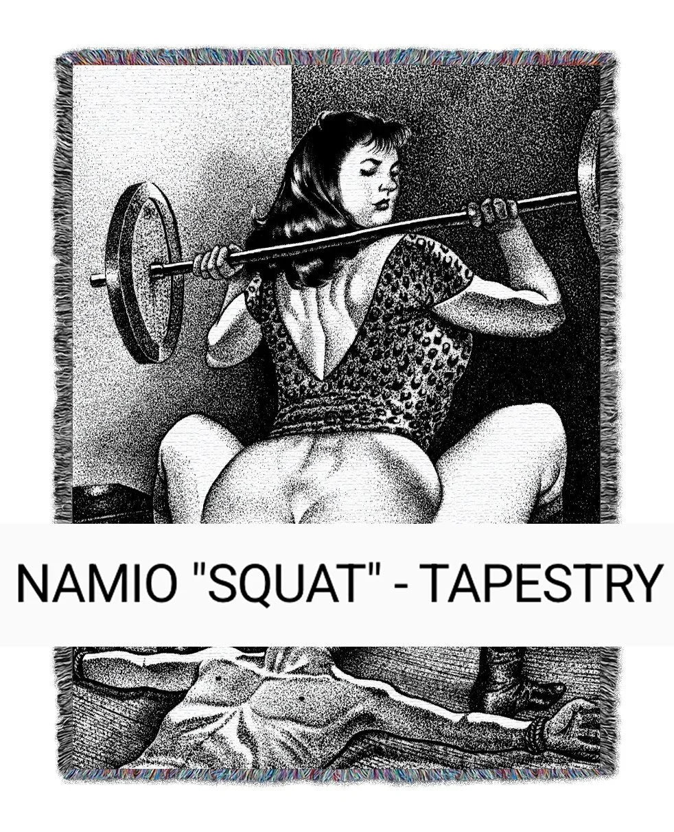 NAMIO "SQUAT" - TAPESTRY