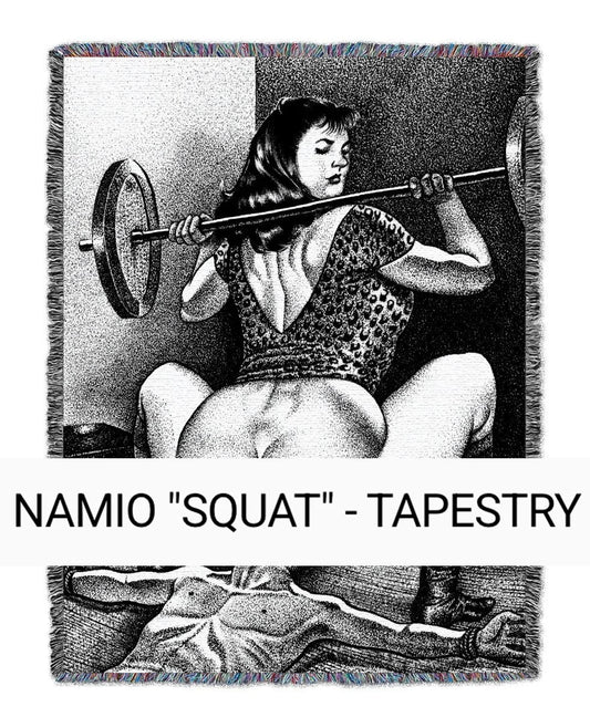 NAMIO "SQUAT" - TAPESTRY