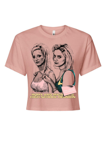 ROMY AND MICHELE - CROP - DESERT PINK