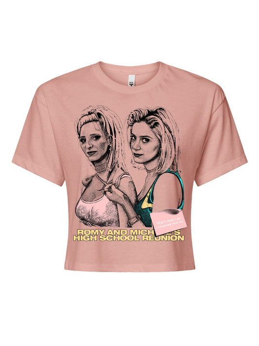 ROMY AND MICHELE - CROP - DESERT PINK